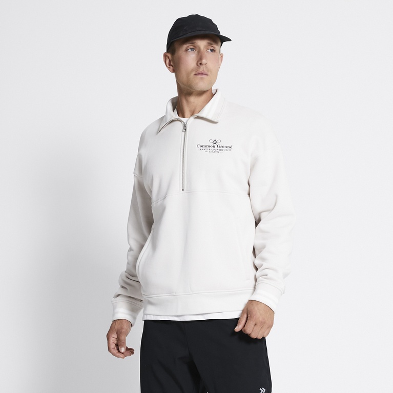 Halb-zip-sweatshirt "Half zip collar jacket"